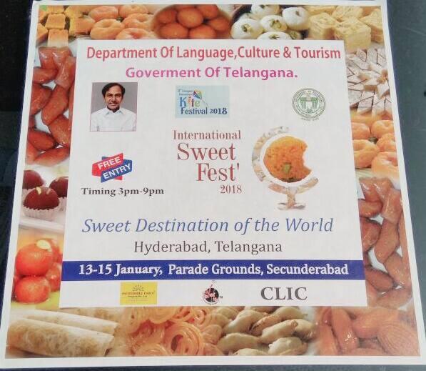 telangana government celebrates international sweet festival in hyderabad