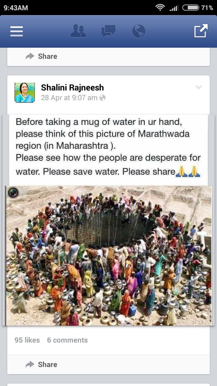 An IAS officer’s plea to save water touches the right chord