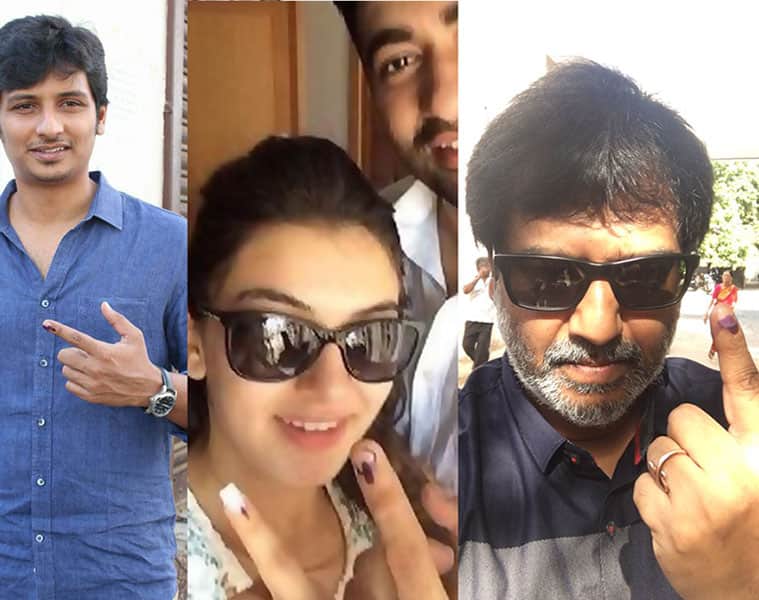 Tamil Nadu elections: Rajinikanth, Ajith vote early morning