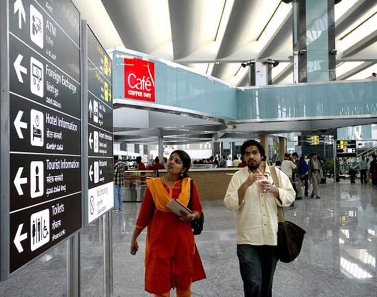 Bengaluru international airport face recognition paperless boarding biometrics