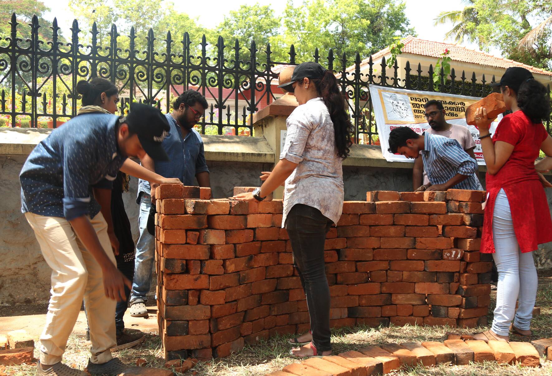 bricks installation in trivandrum