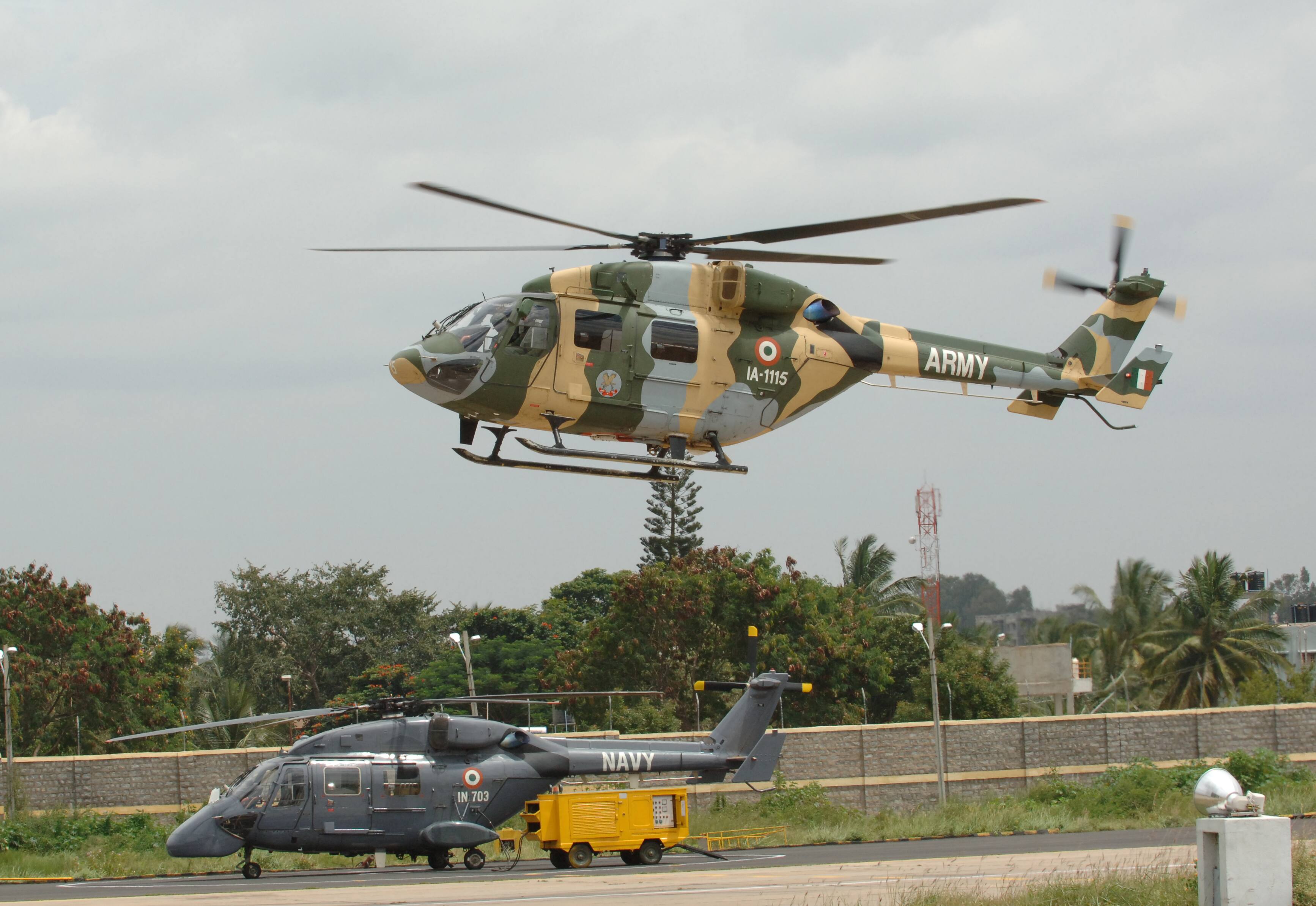 HAL to supply 41 Advanced Light Helicopters to army navy