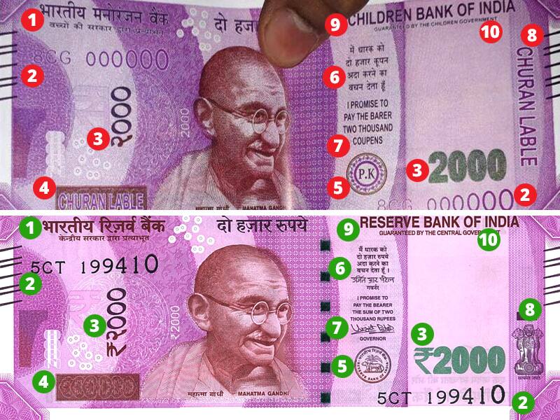Fake Rs 2000 notes of Children Bank of India dispensed from SBI ATM in Delhi