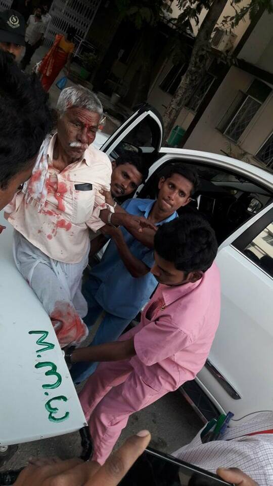 Mahabubabad collector preeti meena good service to accident victim
