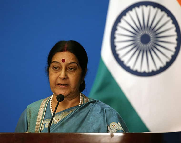 Terrorism largest threat peace stability South Asia Sushma Swaraj India SAARC