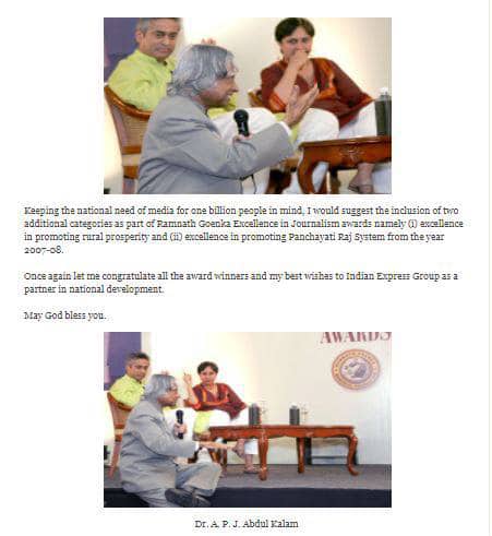 Was Dr Kalam humiliated by Journalists Barkha and Rajdeep