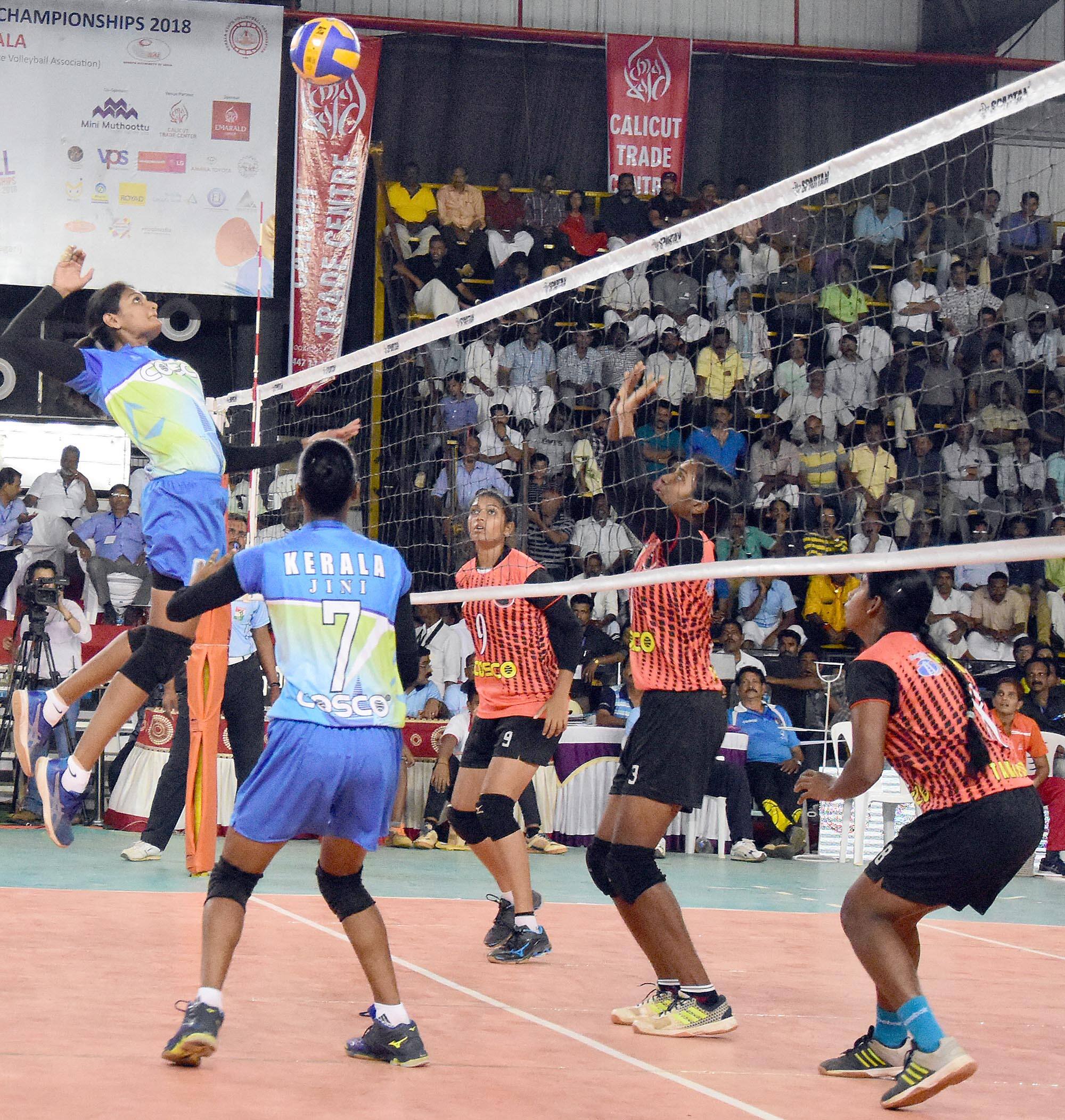 66th national volleyball Kozhikode Smash starts
