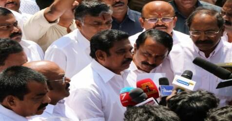Edappadi palanisamy Collapsed  Jayalalithaa Alliance