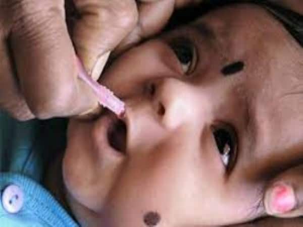 tomorrow polio drops will be given by tamilnadu govt