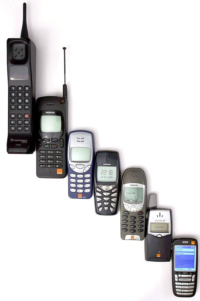Mobile phone history