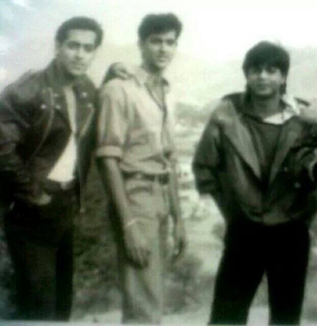 Salman Khan shares nostalgic picture from sets of Karan Arjun