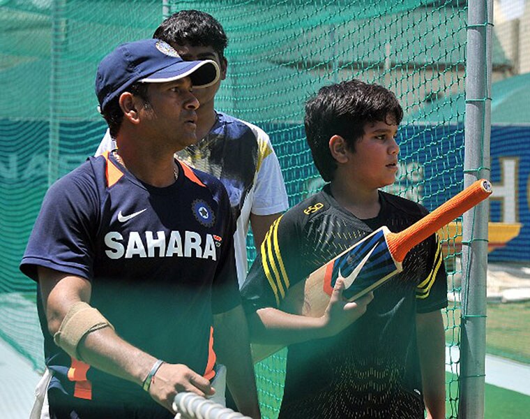 This is the speed at which Sachins son Arjun Tendulkar bowls