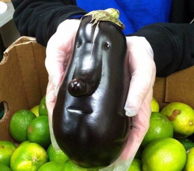 funny looking vegetables