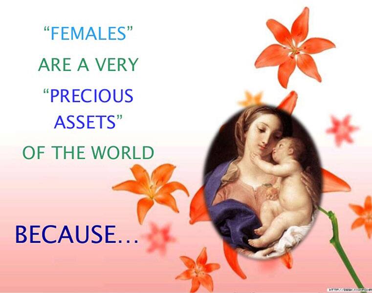 Save girl greeting cards for women their newborn daughters