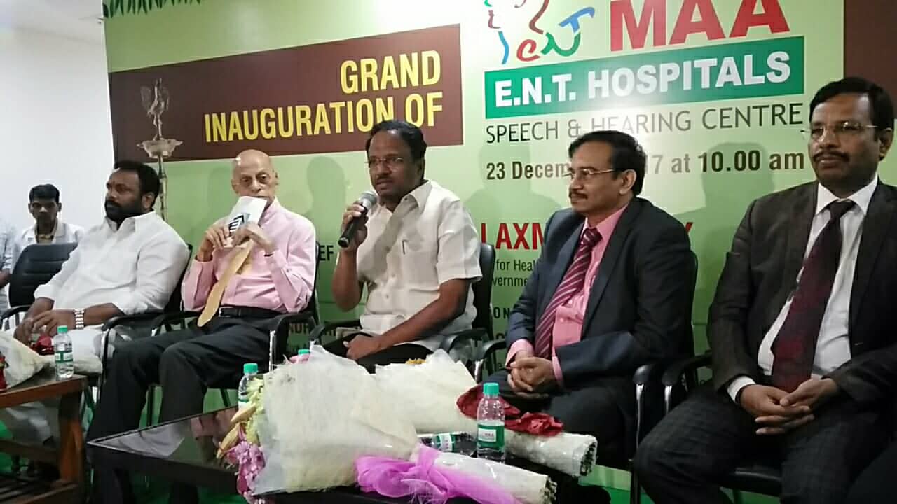 Telangana health minister laxmareddy says now hyderbad is world famous in health sector