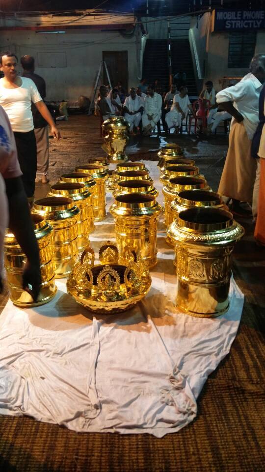 sabarimali lord ayyappa abode becoming golden temple