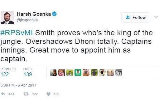 Harsh Goenka Faces The Heat From fans After Controversial Tweet On MS Dhoni