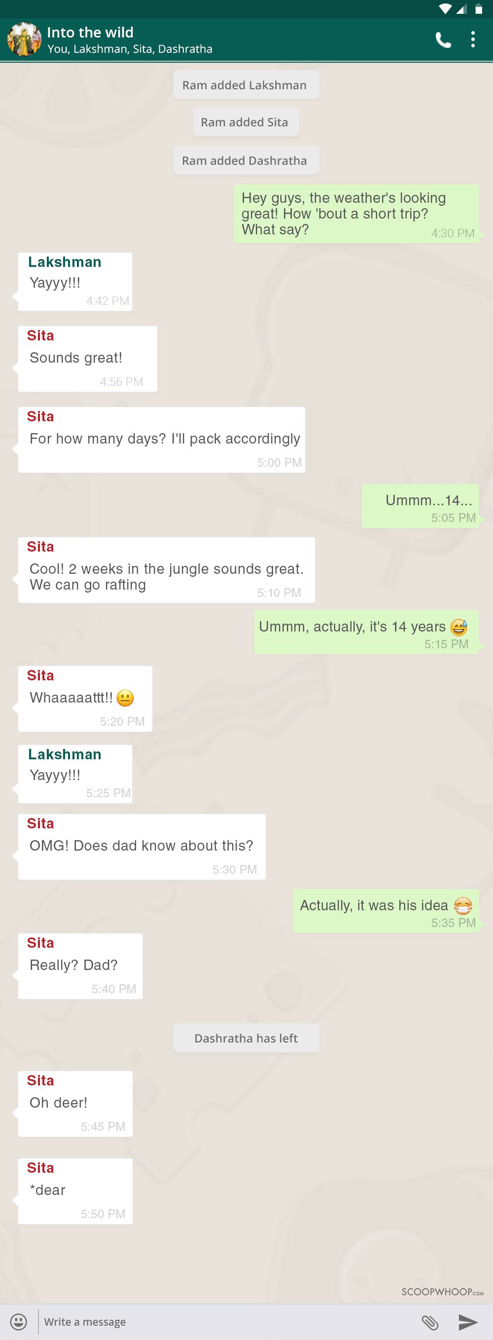 The Evergreen Story Of Ramayana Retold Through Whatsapp Group Chats