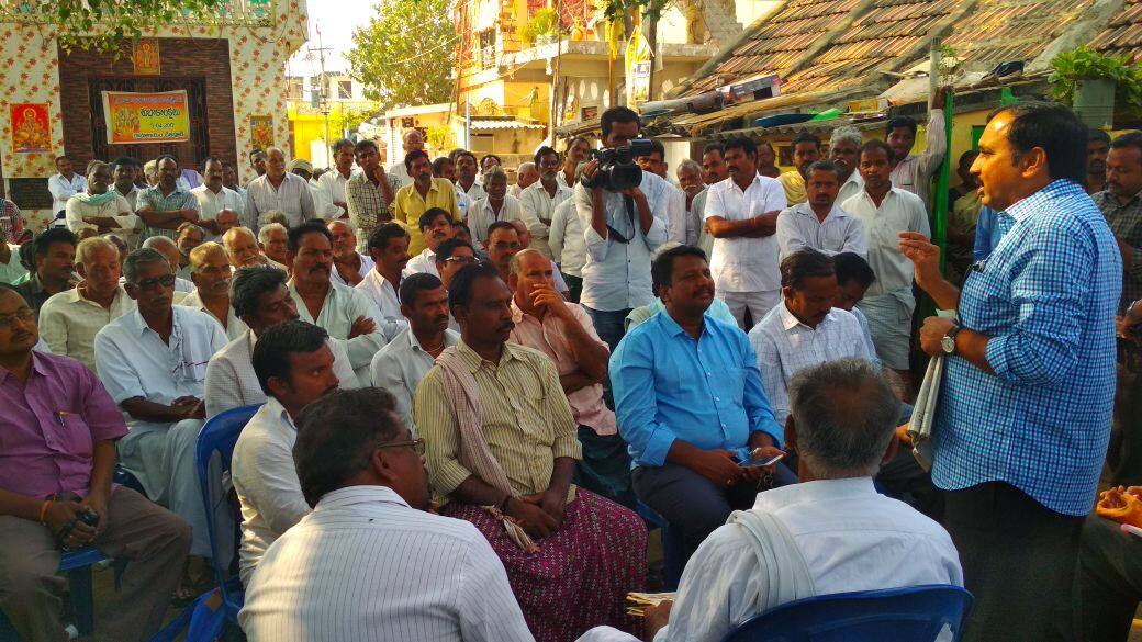 Ycp MLA Alla says final notification for land equation is not valid