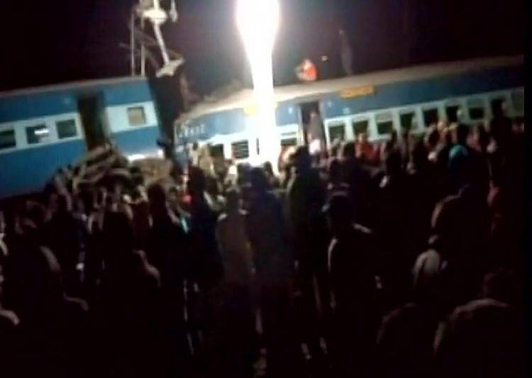 23 Dead As Train Derail In Andhra Pradesh