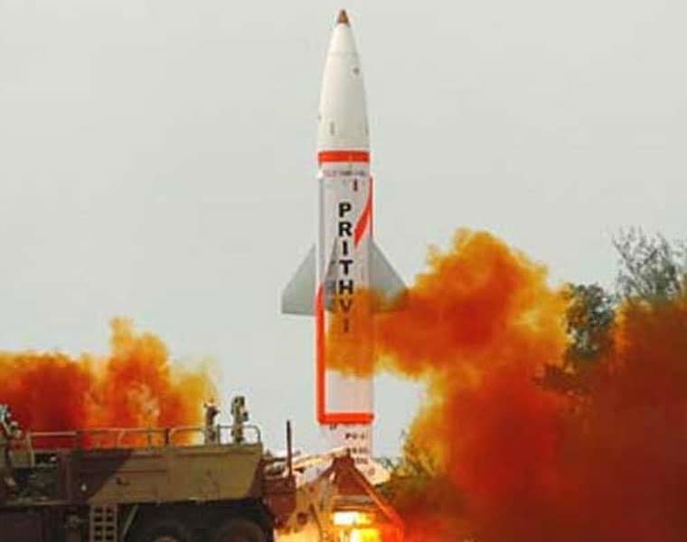 India successfully test-fires Prithvi-II missile