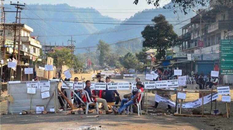 Nagaland on fire Men violently oppose womens quota in urban local bodies