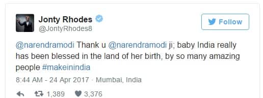 Heres how PM Modi wished this little girl on Twitter