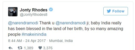 Heres how PM Modi wished this little girl on Twitter