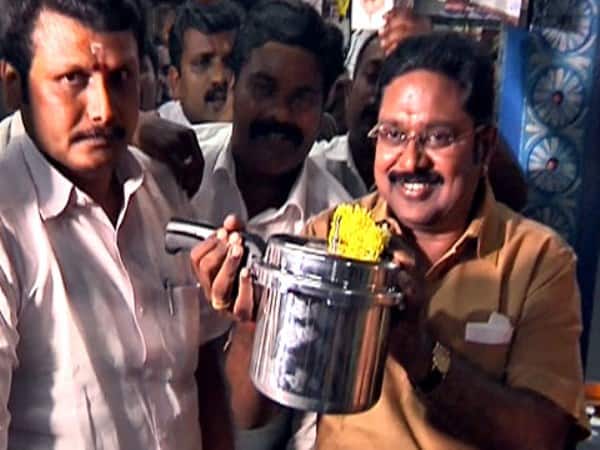 Son Symbol replaced by Cooker at Thiruvarur Constituency