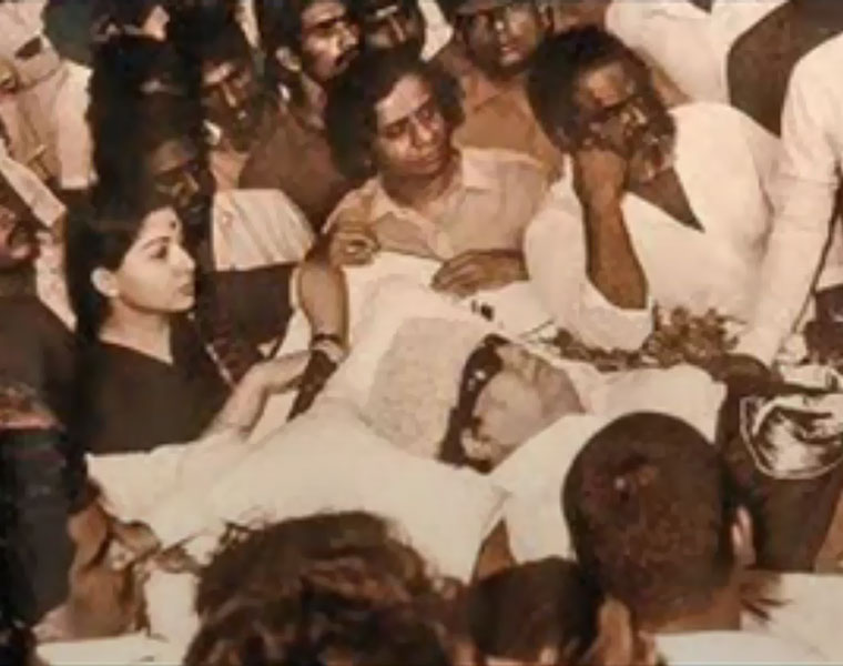 MGR Jayalalithaa humiliated politics