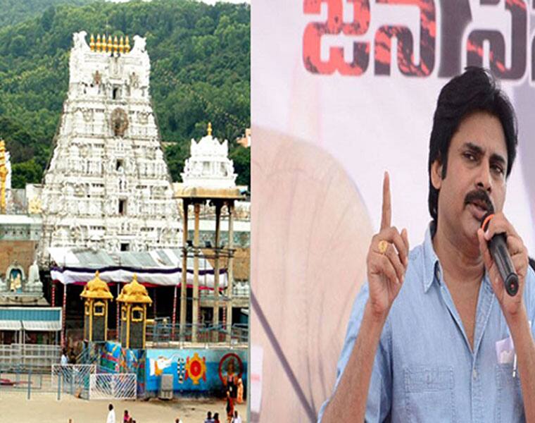 pawan opposes posting of north indian to TTD trust board