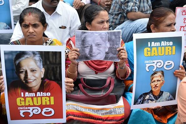 Gauri Lankesh Murder Here are the pictures of the public paying homage to the slain journalist