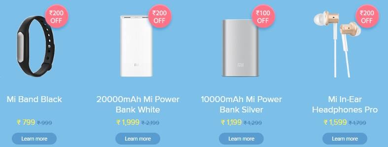 Xiaomi Sale How to buy power bank Redmi Note 4 at re 1