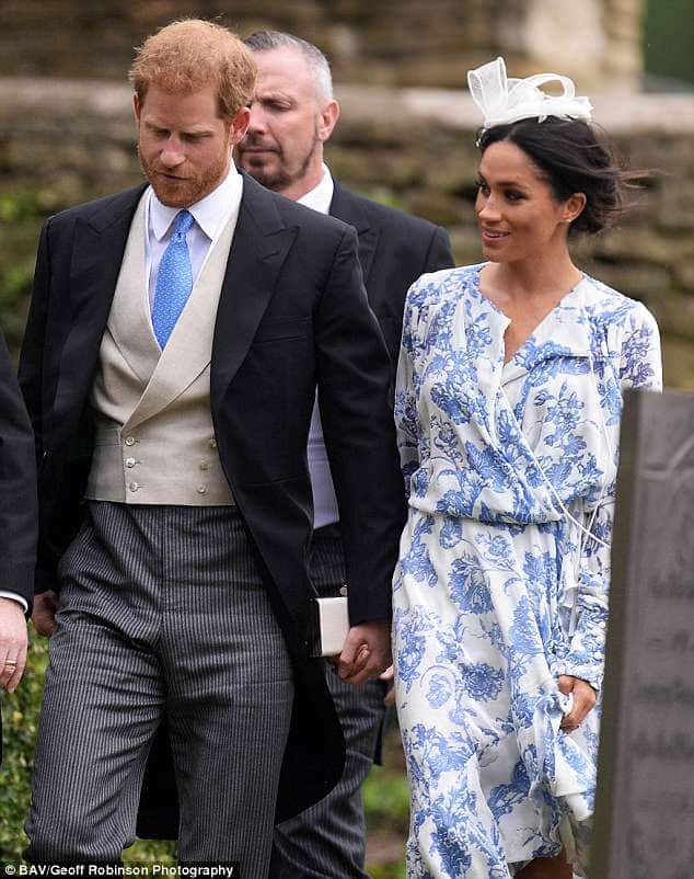 Meghan Markle Wore the Perfect Fascinator to Her First British Wedding