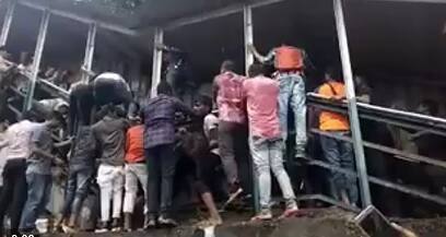 15 dead 30 injured in panic driven stampede on foot overbridge in Mumbai