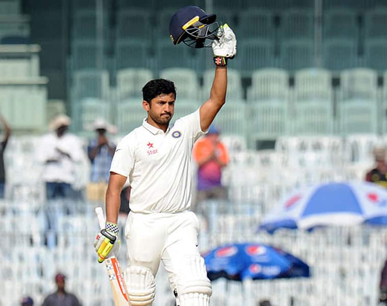 former cricketers opinion clash in karun nair issue