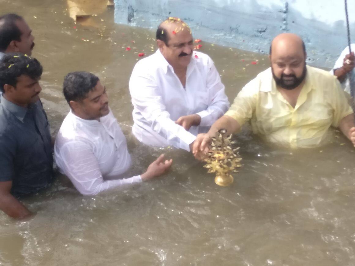 TDP fails to convert Godavari  water release into a festival Krishna Delta