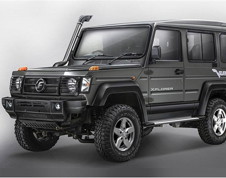 Competition for Mhaindra Thar Force launched Gurkha 2.2 Jeep