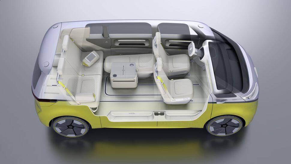 VWs ID Buzz is an electric autonomous Microbus