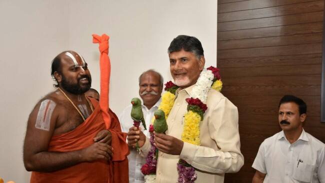 at last jagan and chandrabu on same page with regard to pujas and swamijis