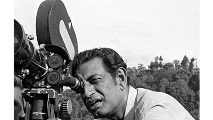 satyajit ray with camera