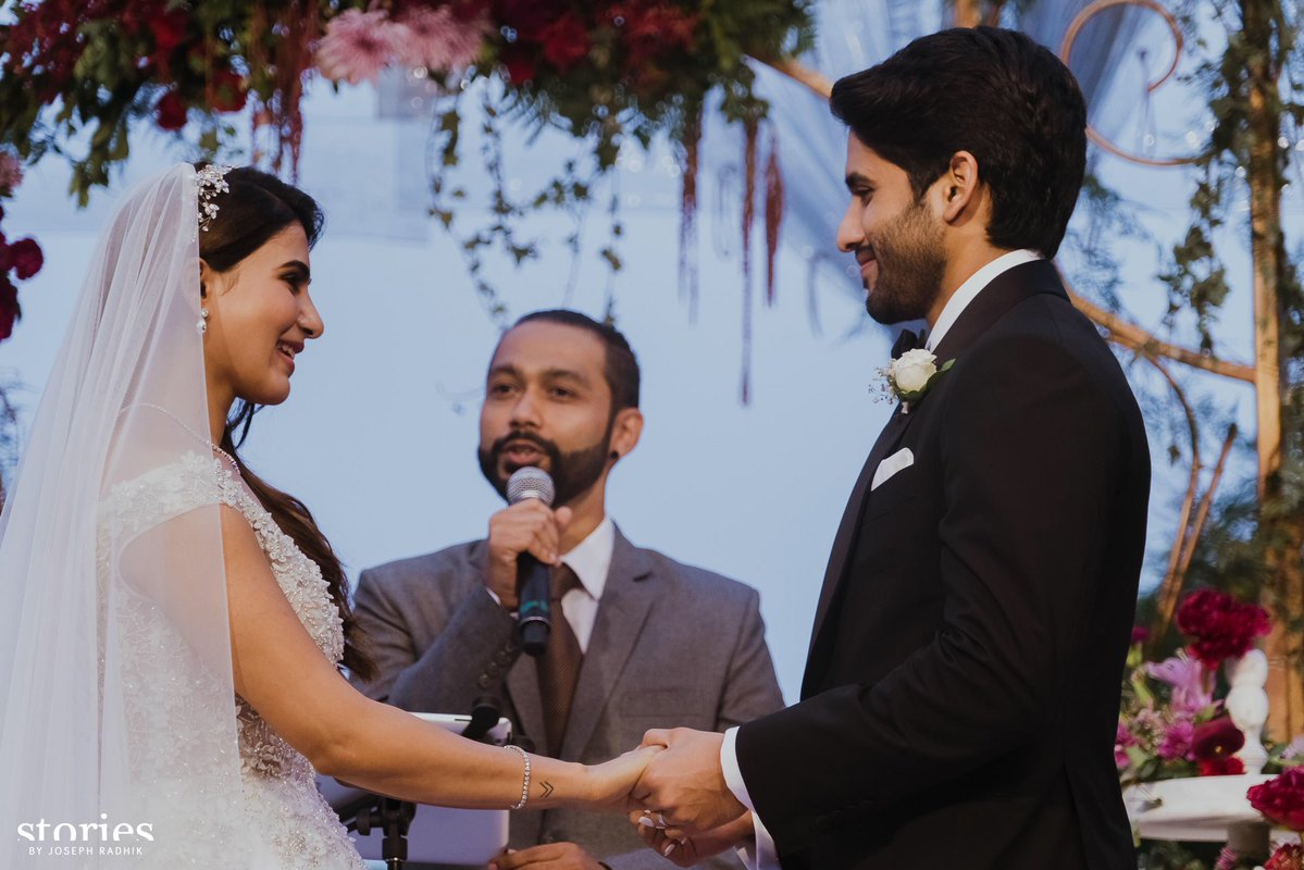 సమంత చైతూల క్రిస్టియన్ సంప్రదాయ వివాహ వేడుక ఫుల్ గ్యాలరీ