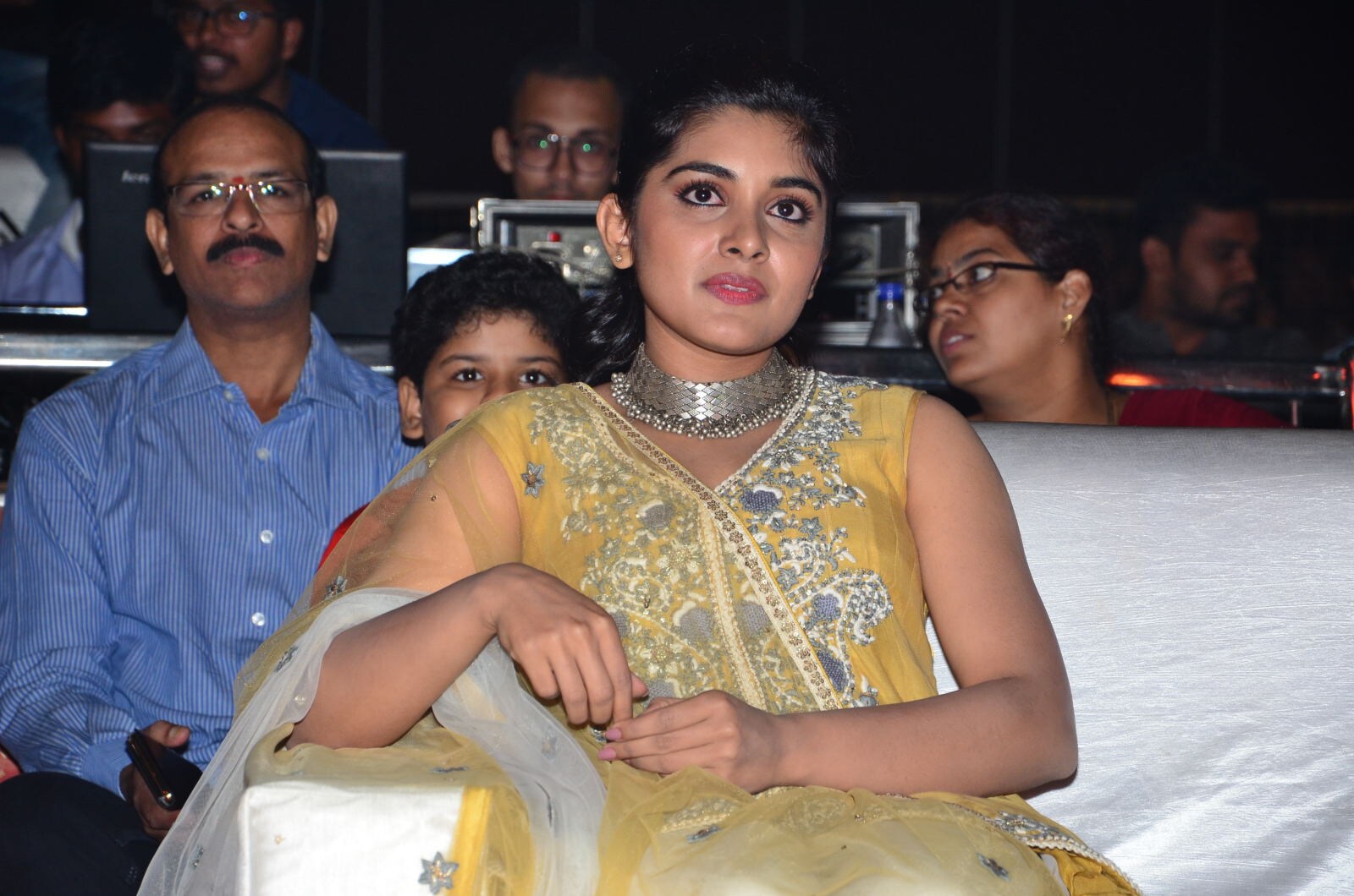 niveda thamos at ninnu kori movie pre release event