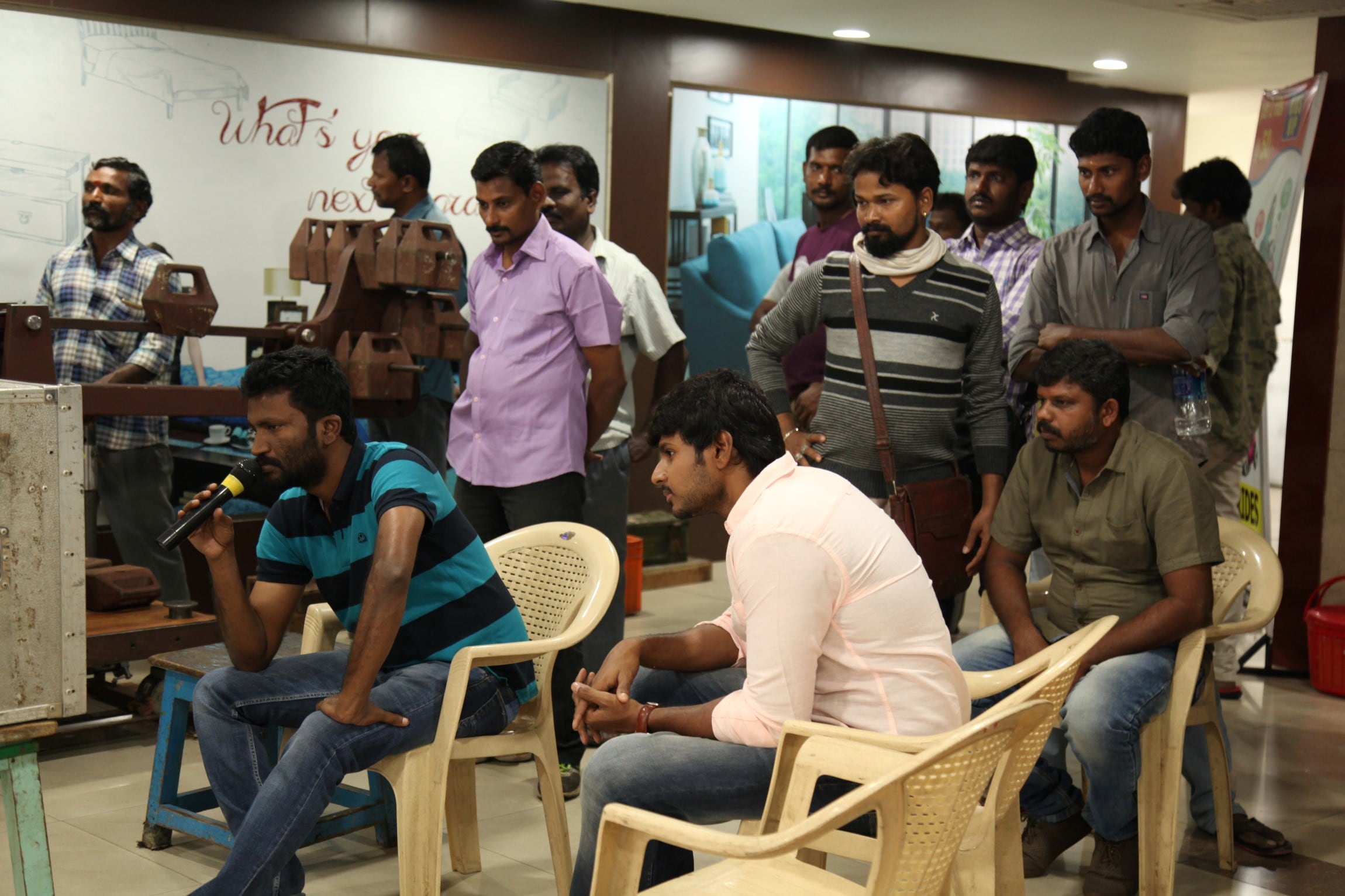 "కేరాఫ్ సూర్య" మూవీ వర్కింగ్ స్టిల్స్