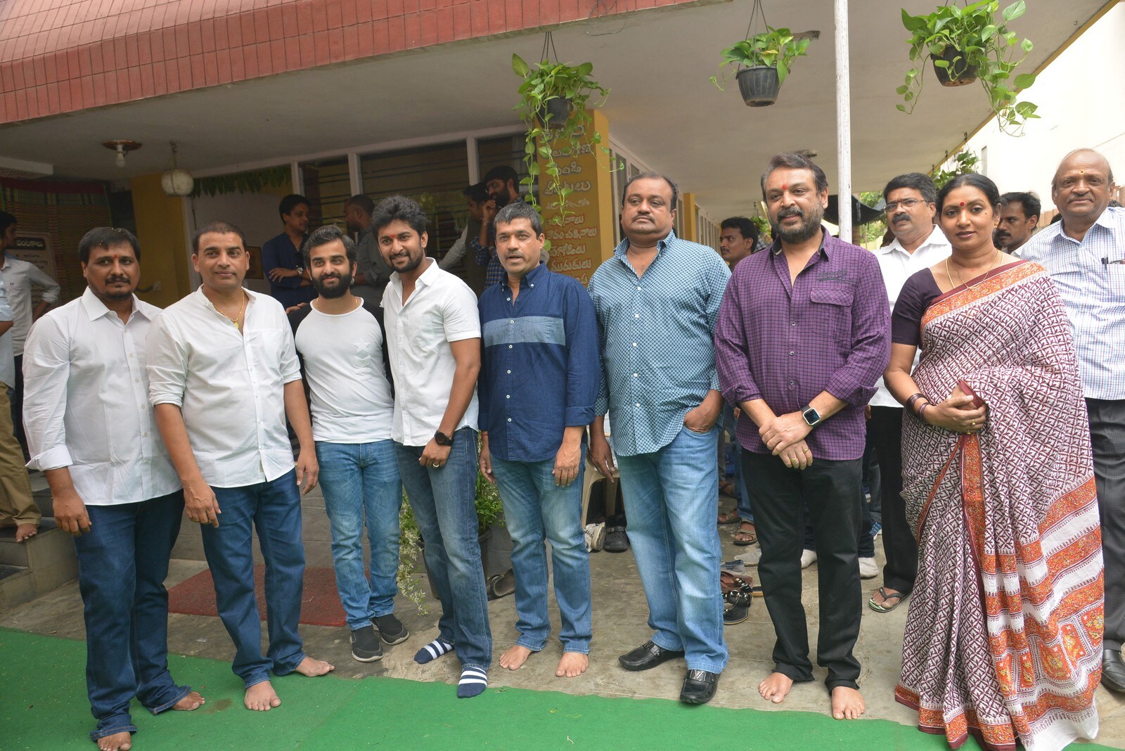 Nani and Dil Raju MCA Opening Gallery