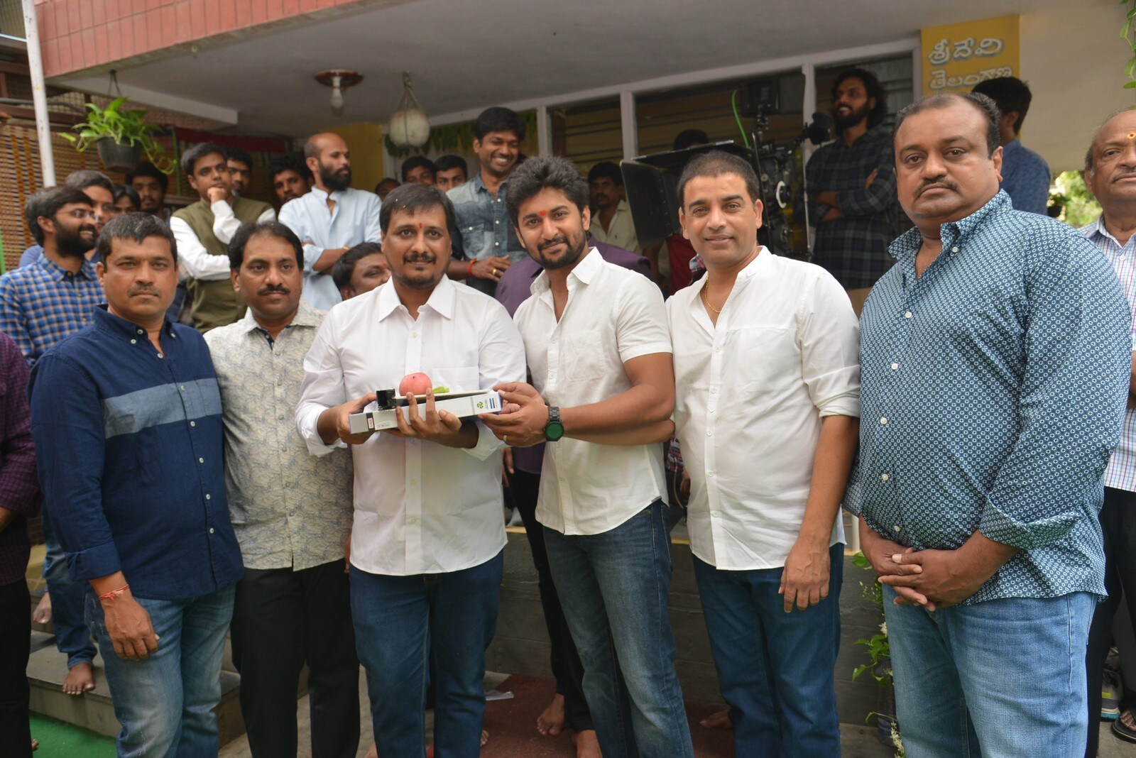 Nani and Dil Raju MCA Opening Gallery