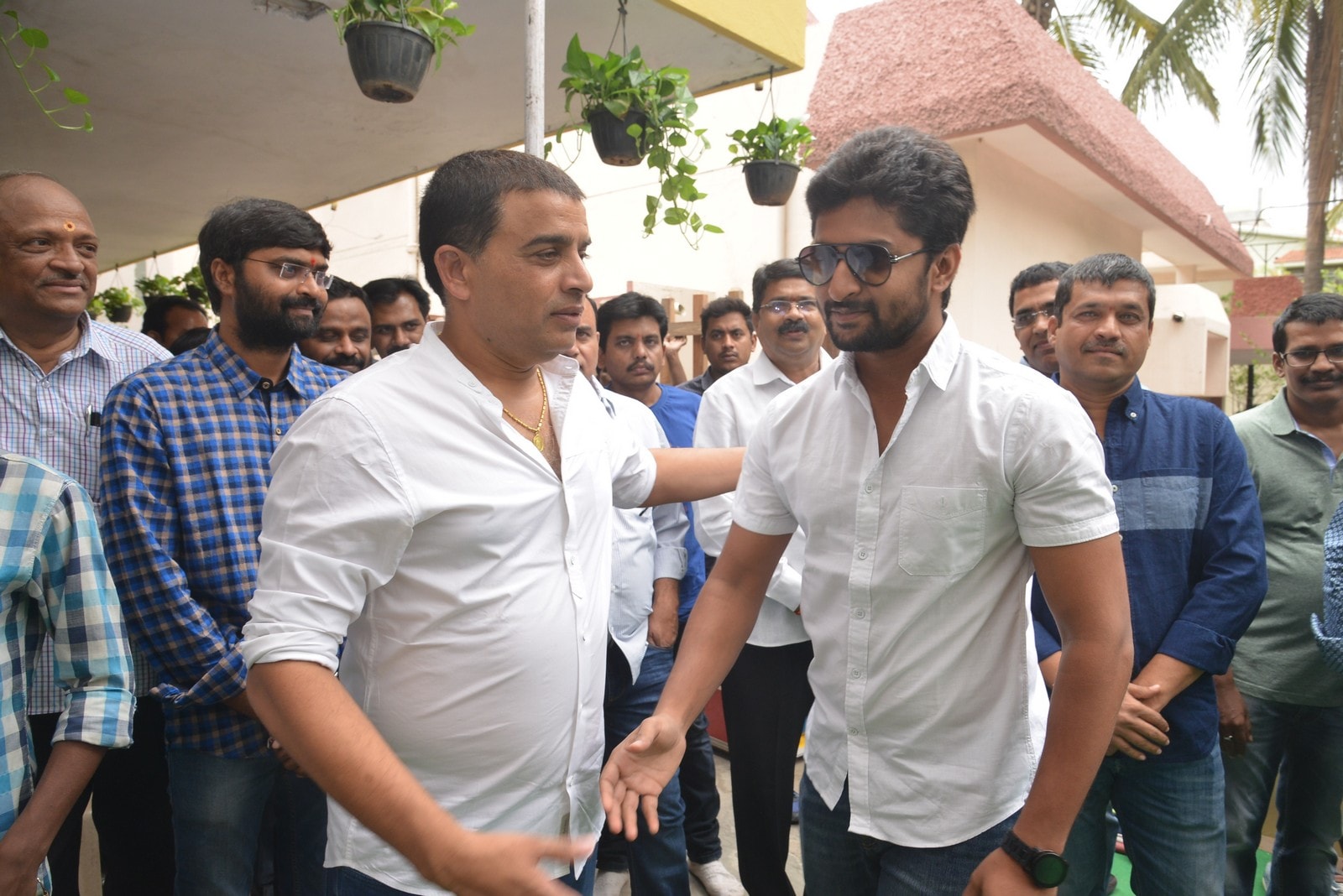 Nani and Dil Raju MCA Opening Gallery