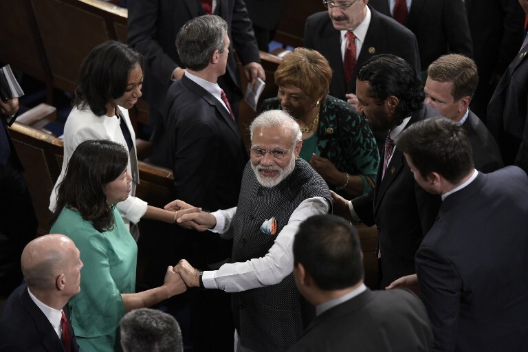 Indian Prime Minister Narendra Modi Addresses U.S. Congress