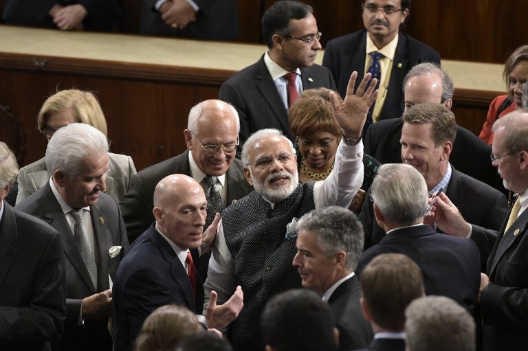Indian Prime Minister Narendra Modi Addresses U.S. Congress