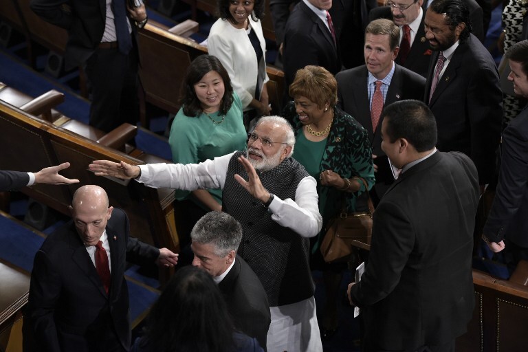 Indian Prime Minister Narendra Modi Addresses U.S. Congress